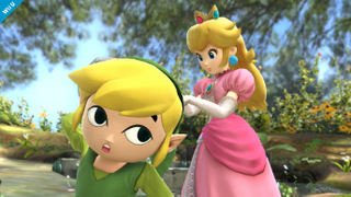 Illustration for article titled Wind Waker's Link Enters The Smash Bros. Fray, Knocks a Few Heads In